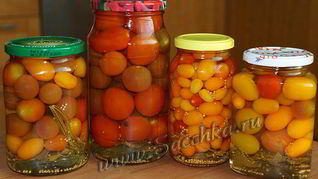 Рецепт Помидоров на зиму