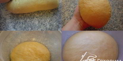 Шаг 4: дрожжевых рулетиков с яблочным повидлом