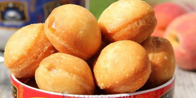 Рецепт пончиков с повидлом