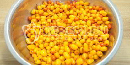 Шаг 3: повидла из яблок с облепихой