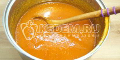 Шаг 8: повидла из яблок с облепихой