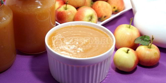 Рецепт повидла из яблок