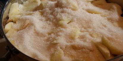 Шаг 1: яблочного повидла с красной смородиной