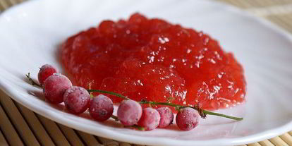 Шаг 12: яблочного повидла с красной смородиной