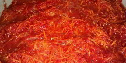 Шаг 5: приправы из томатов и моркови