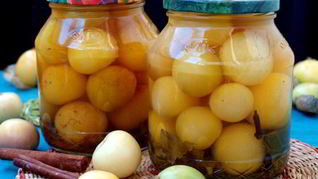 Рецепт Пряного физалиса на зиму