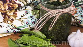 Рецепт Щавеля с солью на зиму