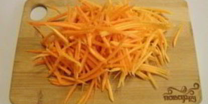 Шаг 2: синеньких с морковкой и чесноком на зиму