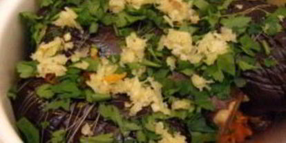 Шаг 6: синеньких с морковкой на зиму