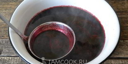 Шаг 11: сока из черноплодной рябины на зиму