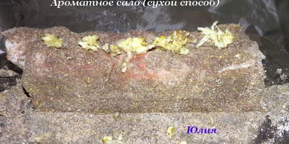 Шаг 2: ароматного сала