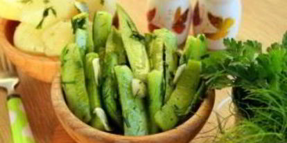 Шаг 3: быстрых огурцов малосольных в пакете