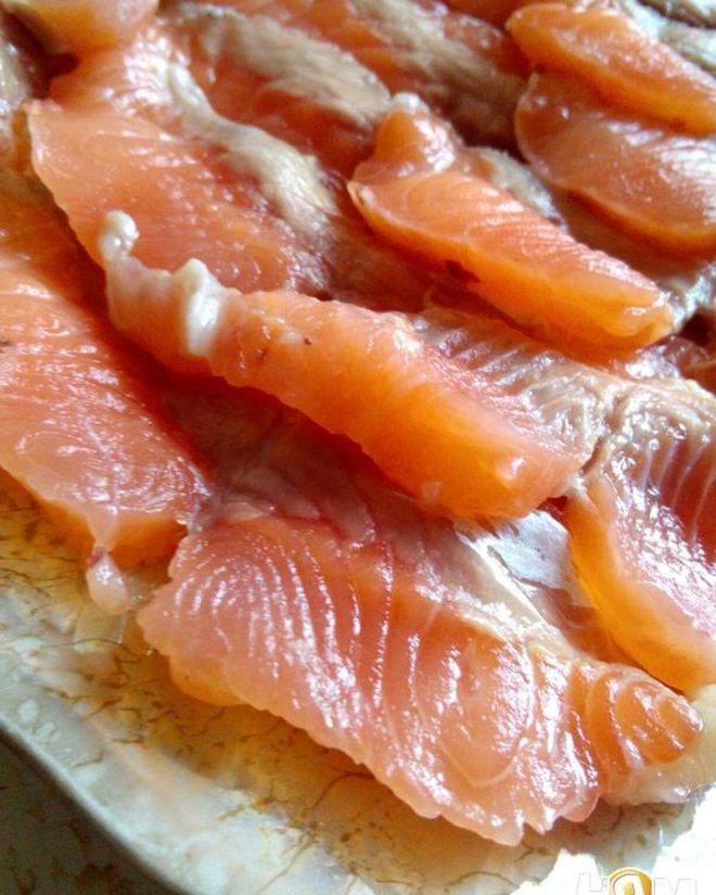 Рецепт форели малосольной