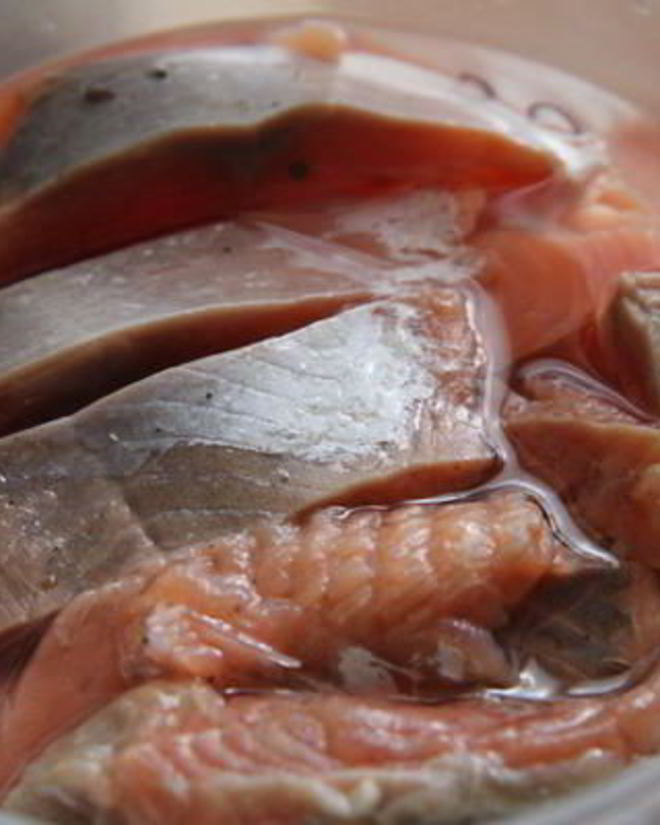 Рецепт горбуши слабосоленой праздничной