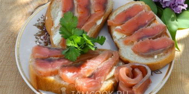 Рецепт Малосольного лосося с кориандром сухого посола