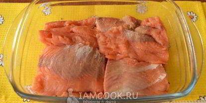 Шаг 8: малосольного лосося с кориандром сухого посола