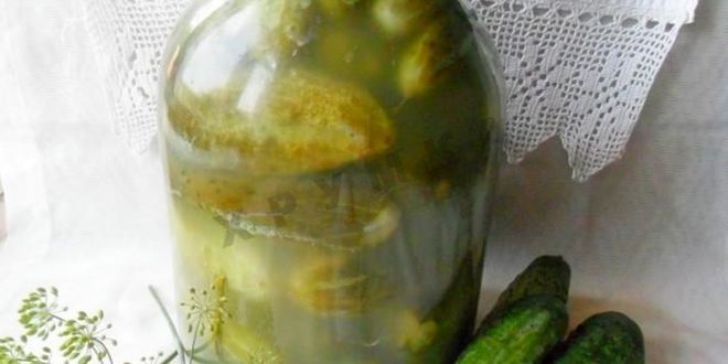 Рецепт малосольных огурцов на зиму