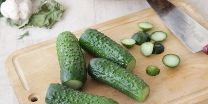 Шаг 2: малосольных огурцов за час