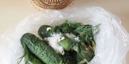 Шаг 6: малосольных огурцов за час