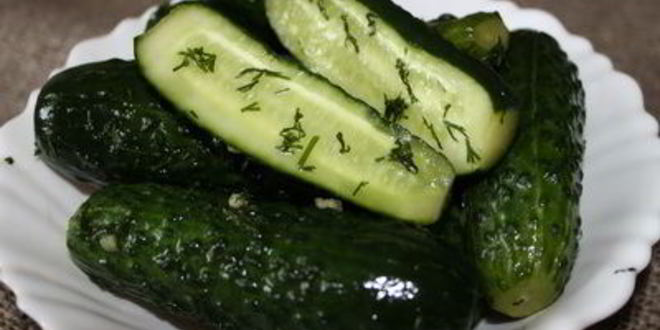 Рецепт малосольных огурцов