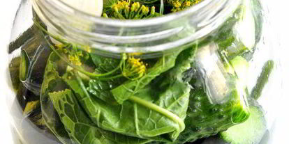 Шаг 3: огурцов малосольных