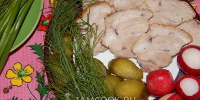 Рецепт сала домашнего