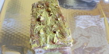 Шаг 3: сала с горчицей