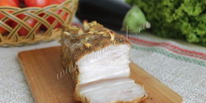 Шаг 6: сала с горчицей