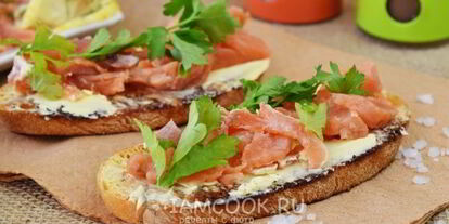 Шаг 15: семги слабосоленой