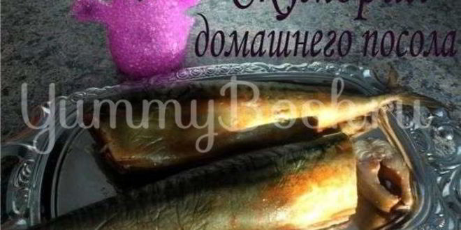 Рецепт скумбрии домашнего посола