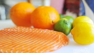 Рецепт Слабосоленой семги