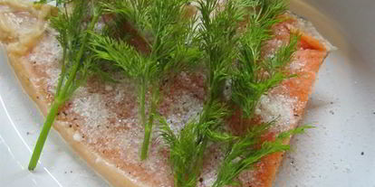 Шаг 4: слабосоленого лосося по-шведски