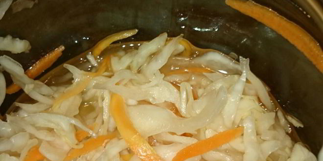 Рецепт соленой капусты