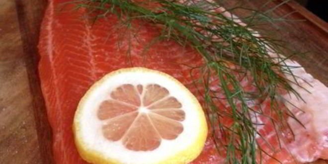 Рецепт соленого лосося