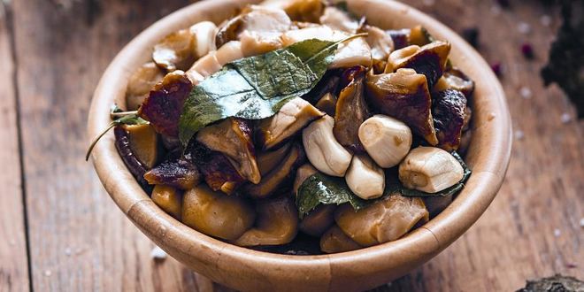 Рецепт соленых белых грибов