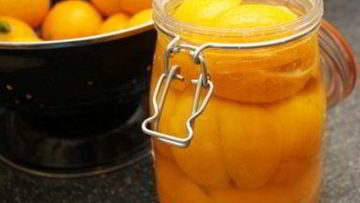 Рецепт Соленых лимонов