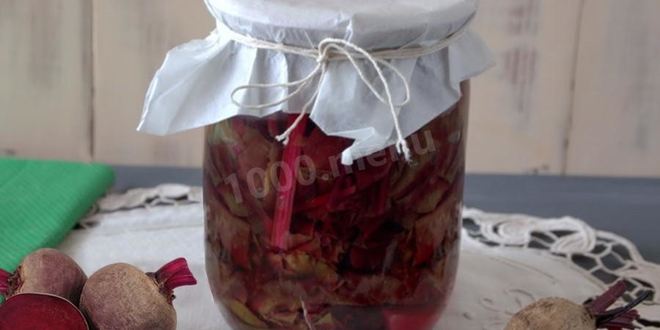 Рецепт свекольной ботвы на зиму