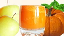 Рецепт Тыквенного сока на зиму с яблоками в соковарке
