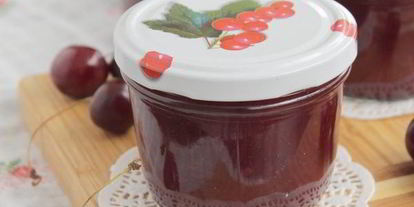 Шаг 4: конфитюра из черешни
