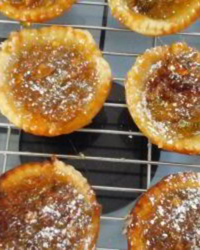 Рецепт песочных корзиночек с вареньем