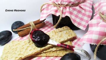 Рецепт Сливового конфитюра с корицей и лимоном