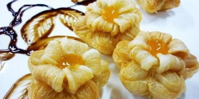 Рецепт слоеного теста с вареньем