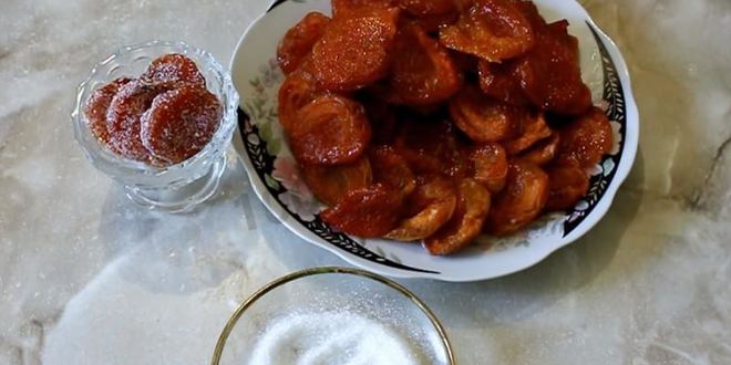 Рецепт Цукатов из абрикосов на зиму