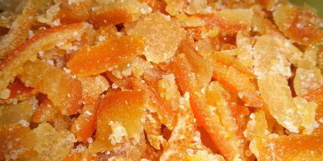 Рецепт цукатов иза цитрусовых