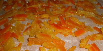 Шаг 5: цукатов иза цитрусовых