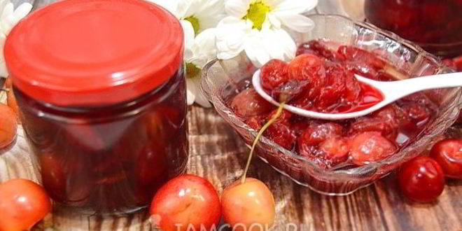 Рецепт варенья из черешни и вишни
