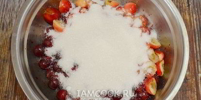 Шаг 3: варенья из черешни и вишни