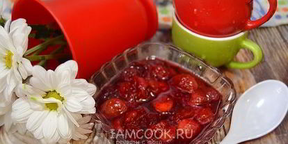 Шаг 8: варенья из черешни и вишни