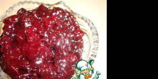 Рецепт Варенья из черноплодной рябины с яблоками