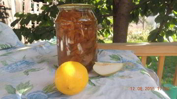 Рецепт Варенья из груш с лимоном Солнечная красавица